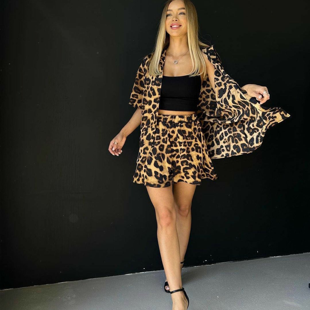 Zoe Wild Chic Leopard Set