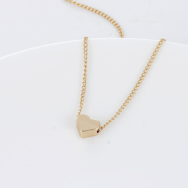 Double-Sided Love Pendant Necklace