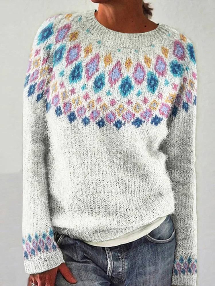 Sophia Fair Isle Knit Sweater