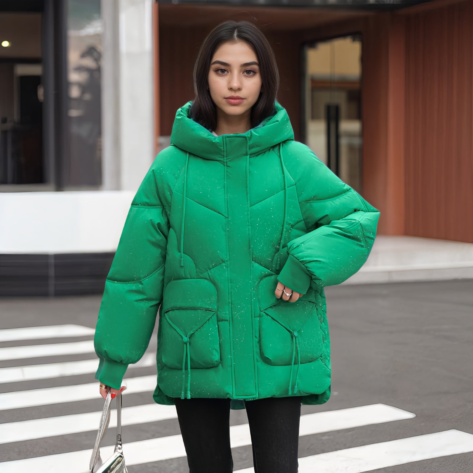 Sophie Puffer Hooded Jacket