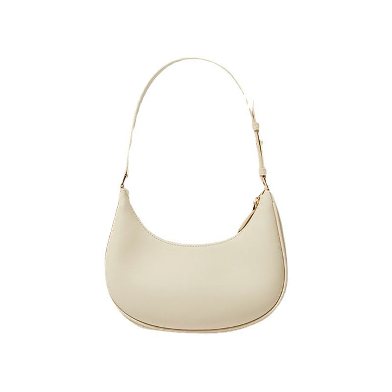 Minimalist Crescent Shoulder Bag