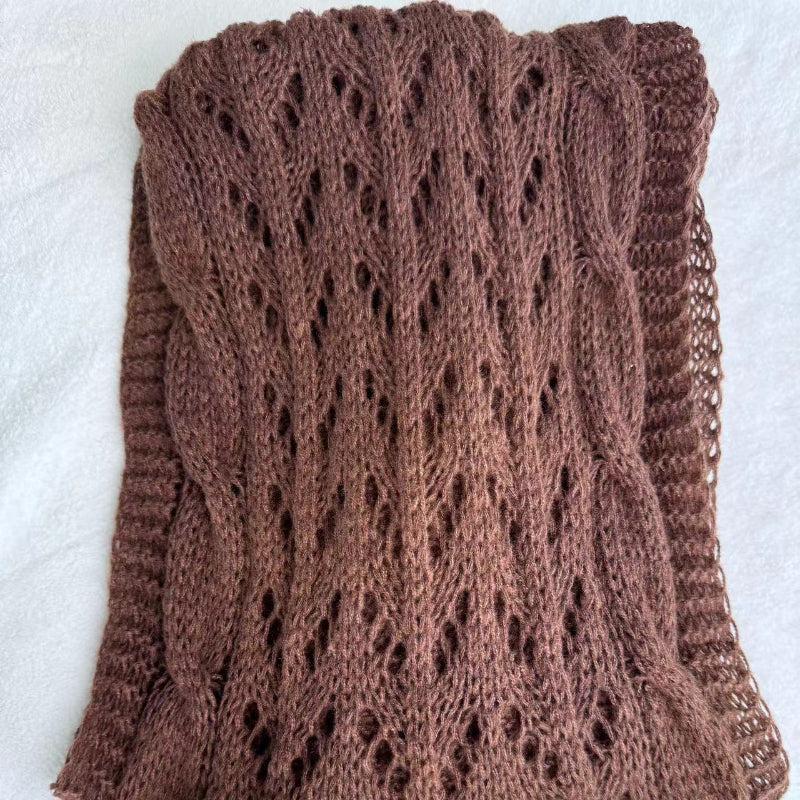 Sophia Knitted Shawl Sweater