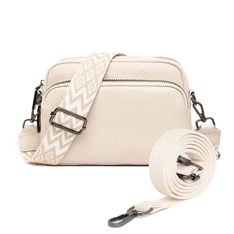 Girlflo Leather Crossbody Bag