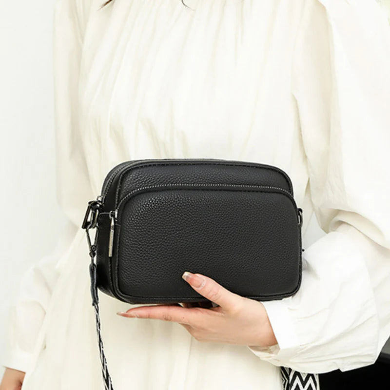 Girlflo Leather Crossbody Bag