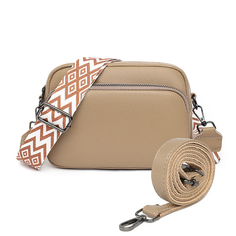 Girlflo Leather Crossbody Bag